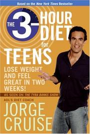 Cover of: The 3-Hour Diet for Teens by Jorge Cruise