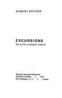 Cover of: Excursions: Selected Literary Essays (Literary criticism series)