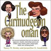 Cover of: The curmudgeon woman