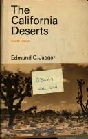 Cover of: The California Deserts