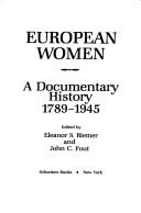 Cover of: European Women (S)