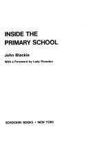 Cover of: Inside Primry Schools