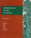 Cover of: Terrestrial plant ecology by Michael G. Barbour ... [et al.].