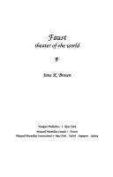 Cover of: Faust: theater of the world