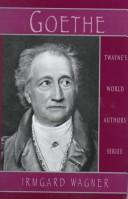 Cover of: Goethe by Irmgard Wagner