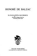 Cover of: Honoré de Balzac
