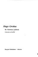 Cover of: Hugo Grotius | Christian Gellinek