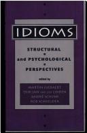 Cover of: Idioms by Martin Everaert, Erik-Jan Van der Linden