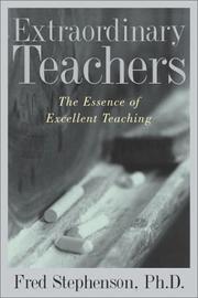 Cover of: Extraordinary Teachers