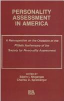 Cover of: Personality Assessment in America by Edwin Inglee Megargee, Charles Donald Spielberger