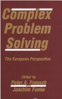 Cover of: Complex Problem Solving by 