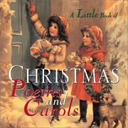 Cover of: A Little Book Of Christmas Poems and Carols