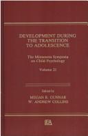 Cover of: Development during the transition to adolescence