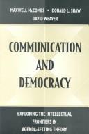 Cover of: Communication and Democracy by 