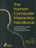 Cover of: The Human-Computer Interaction Handbook by 
