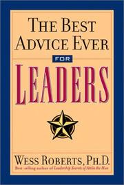 Cover of: Best Advice Ever For Leaders