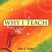 Cover of: Why I Teach