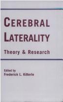 Cover of: Cerebral laterality: theory and research : the Toledo symposium