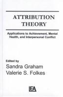 Cover of: Attribution Theory | 