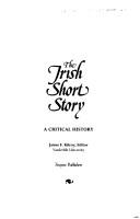 Cover of: The Irish short story: a critical history