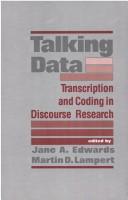 Talking data by Martin D. Lampert