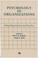 Cover of: Psychology in Organizations