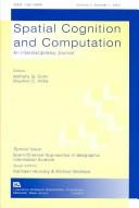 Cover of: Event-Oriented Approaches in Geographic information Science: A Special Issue of spatial Cognition and Computation