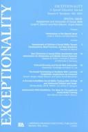Cover of: Assessment and Instruction of Social Skills: A Special Double Issue of Exceptionality (A Volume in the Personality and Clinical Psychology Series)