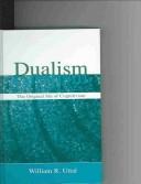Cover of: Dualism: the original sin of cognitivism