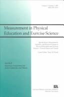 Cover of: Measurement, Statistics, and Research Design in Physical Education and Exercise Science: Current Issues and Trends | Terry M. Wood