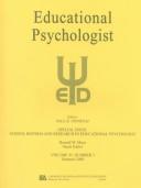 Cover of: School Reform and Research in Educational Psychology by Ronald W. Marx