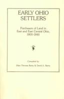 Cover of: (482) Early Ohio Settlers by David A. Berry