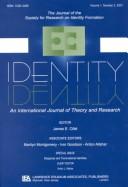 Cover of: Diasporas and Transnational Identities: A Special Issue of identity (The Journal of the Society for Research on Identity Formation, Volume 1, Number 3, 2001)
