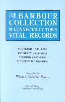 Cover of: The Barbour Collection of Connecticut Town Vital Records. Volume 36 by Lorraine Cook White, Wilma J. Standifer Moore