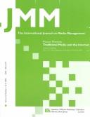 Cover of: Traditional Media and the Internet (The International Journal on Media Management, Volume 6, Numbers 1 & 2, 2004) (The International Journal on Media Management)