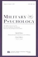 Organizational Commitment in the Military by Paul A. Gade