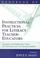 Cover of: Handbook of instructional practices for literacy teacher-educators