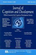 Cover of: The Search for Meaning: Internal State Language in Autobiographical Memory a Special Issue of the Journal of Cognition And Development