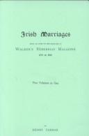 Cover of: Irish marriages by Henry Farrar