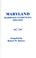 Cover of: Maryland Marriage Evidences, 1634-1718