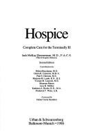 Cover of: Hospice by Jack McKay Zimmerman, Jack McKay Zimmerman