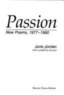 Cover of: Passion by June Jordan