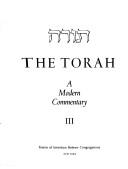 Cover of: The Torah a Modern Commentary: Leviticus ([Torah])