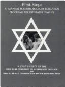 Cover of: First steps by a joint project of UAHC-CCAR Commission on Reform Jewish Outreach and UAHC-CCAR-NATE Commission on Reform Jewish Education.