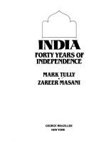 India by Mark Tully, Zareer Masani
