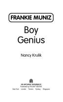 Cover of: Frankie Muniz Boy Genius by Nancy E. Krulik