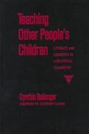 Cover of: Teaching other people
