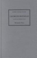 Cover of: Georges Bataille: a critical introduction