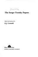 Cover of: The Serge--Trotsky papers by Victor Serge