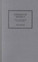 Cover of: Critique Of Exotica | John Hutnyk